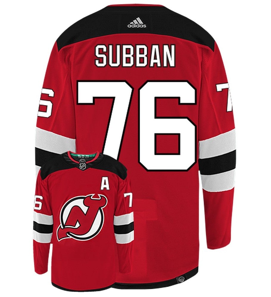 PK Subban New Jersey Devils Adidas Primegreen Authentic NHL Hockey Jersey