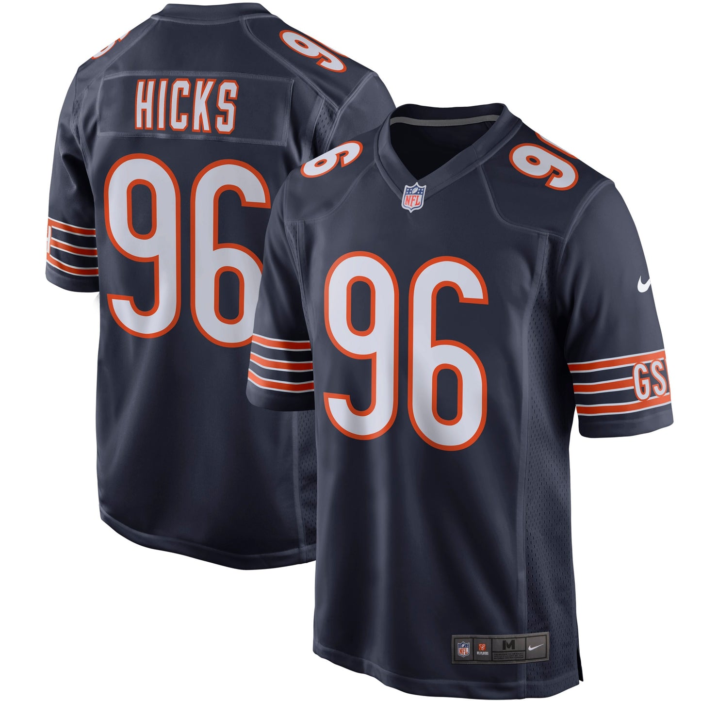 Akiem Hicks Chicago Bears Nike Player Game Jersey - Navy