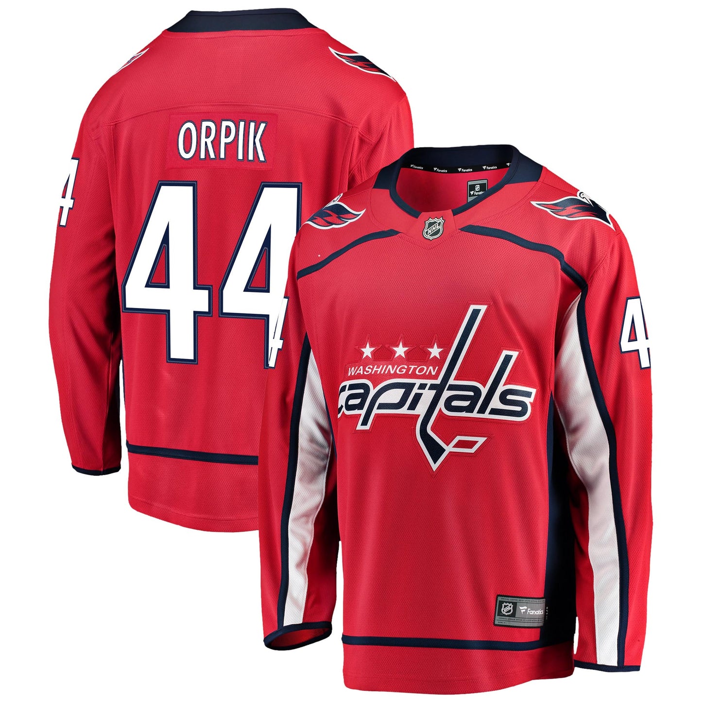 Brooks Orpik Washington Capitals Fanatics Branded Breakaway Home Player Jersey - Red