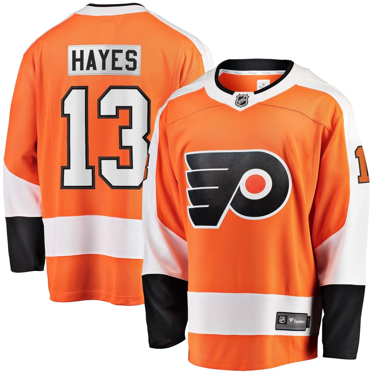 Men's Fanatics Branded Kevin Hayes Orange Philadelphia Flyers Home Premier Breakaway Player Jersey