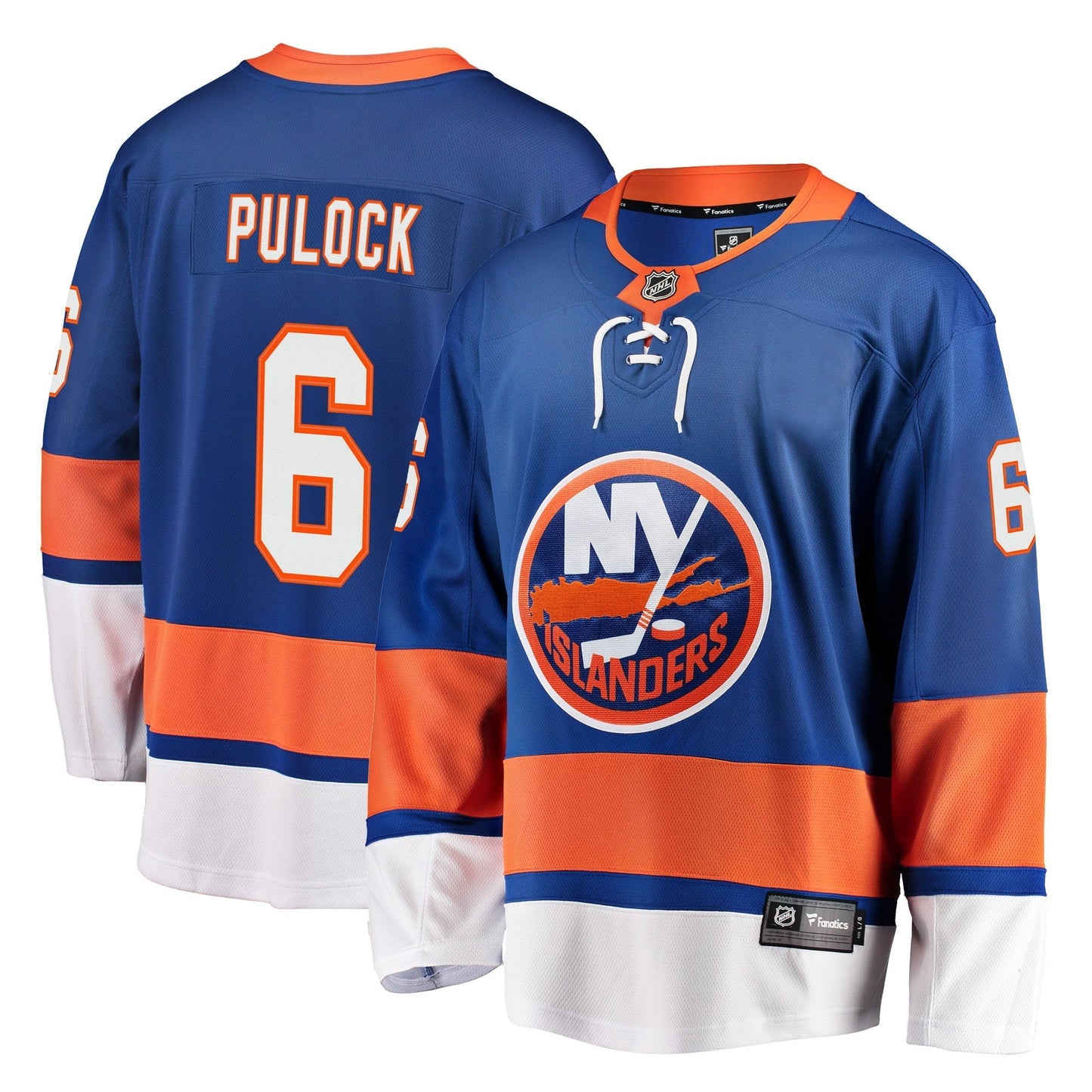 Men's Fanatics Branded Ryan Pulock Royal New York Islanders Breakaway Player Jersey