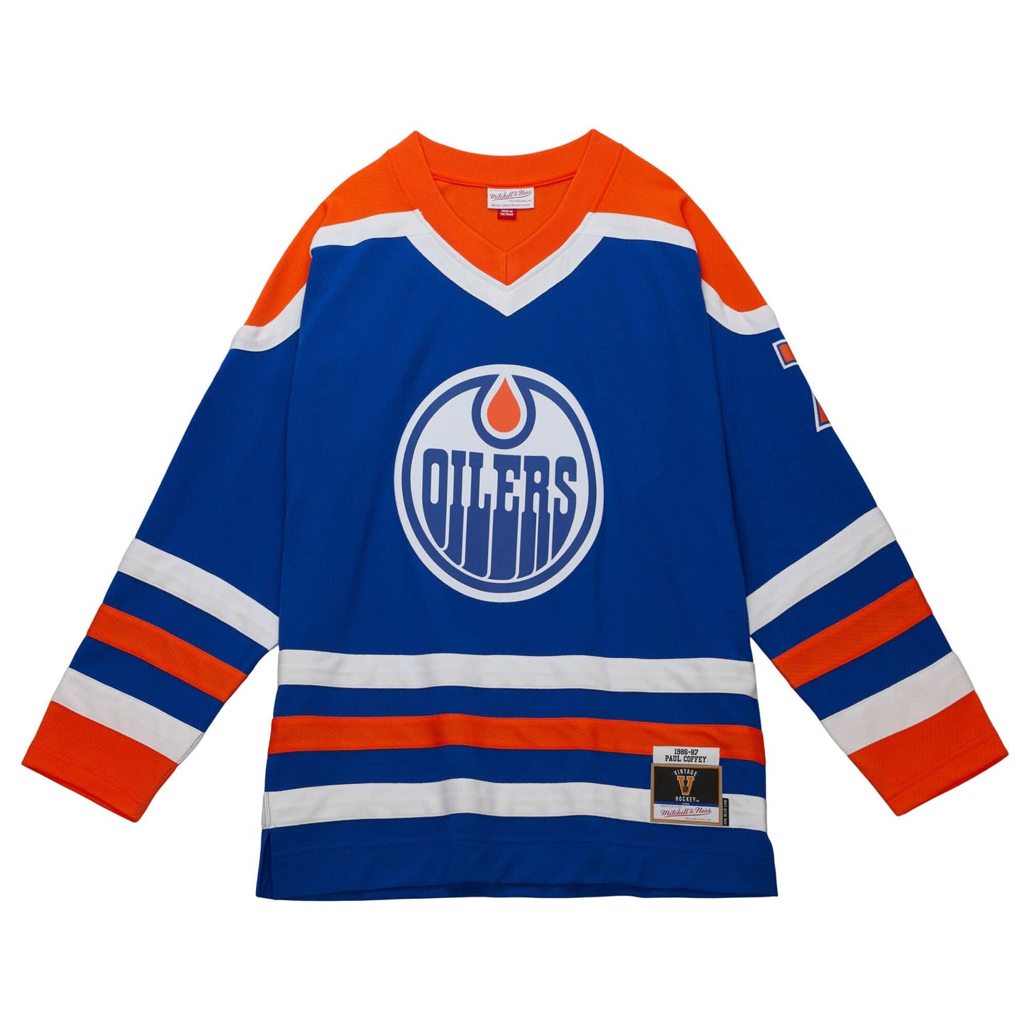 Blue Line Paul Coffey Edmonton Oilers 1986 Jersey