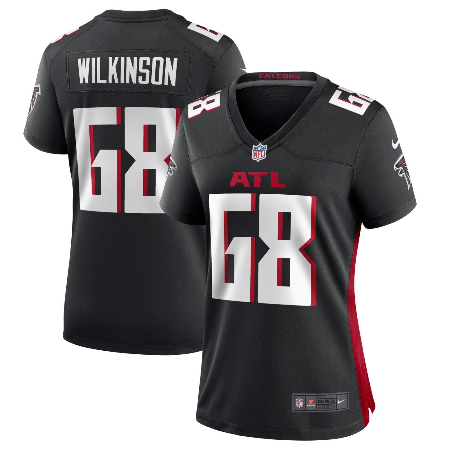Women's Nike Elijah Wilkinson Black Atlanta Falcons Game Jersey