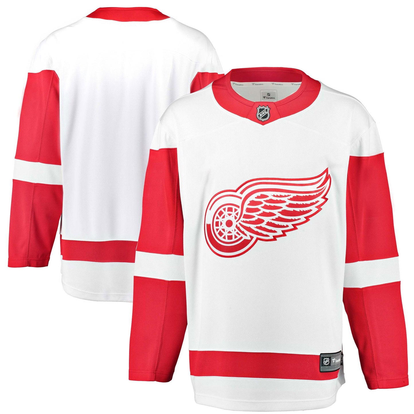 Detroit Red Wings Fanatics Branded Breakaway Away Jersey - White
