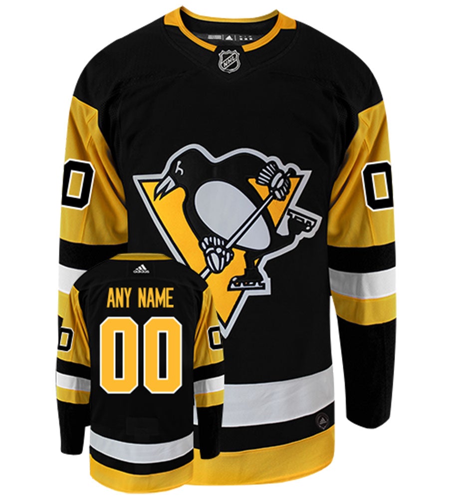 Pittsburgh Penguins Adidas Authentic Home NHL Hockey Jersey