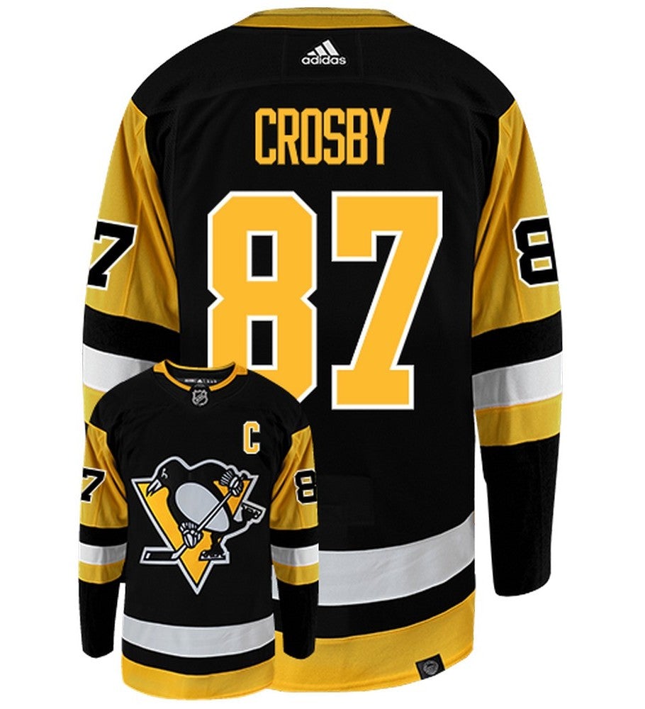 Sidney Crosby Pittsburgh Penguins Adidas Primegreen Authentic NHL Hockey Jersey