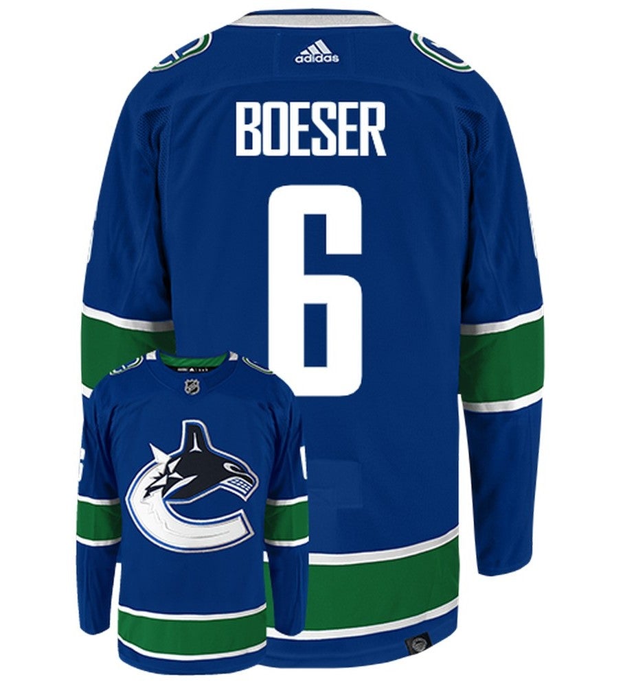 Brock Boeser Vancouver Canucks Adidas Primegreen Authentic NHL Hockey Jersey