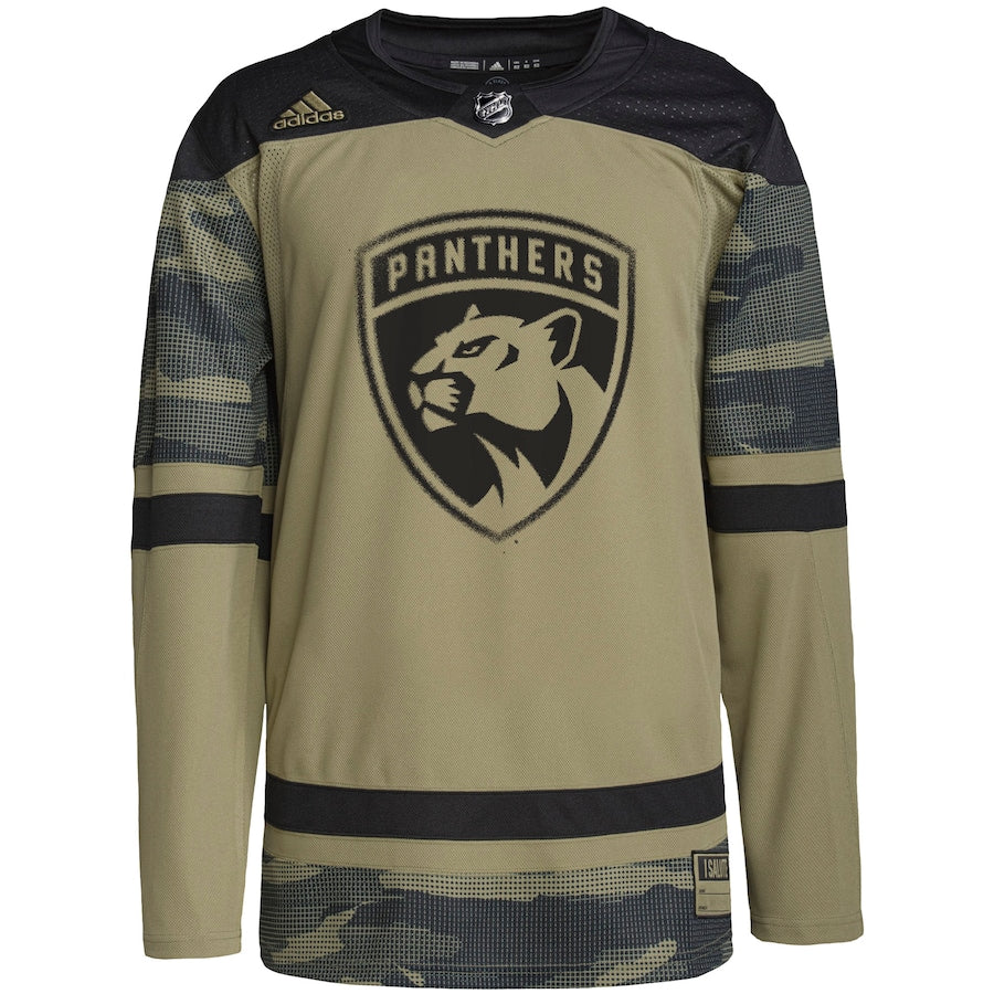 Florida Panthers adidas Camo Military Appreciation Team Jersey