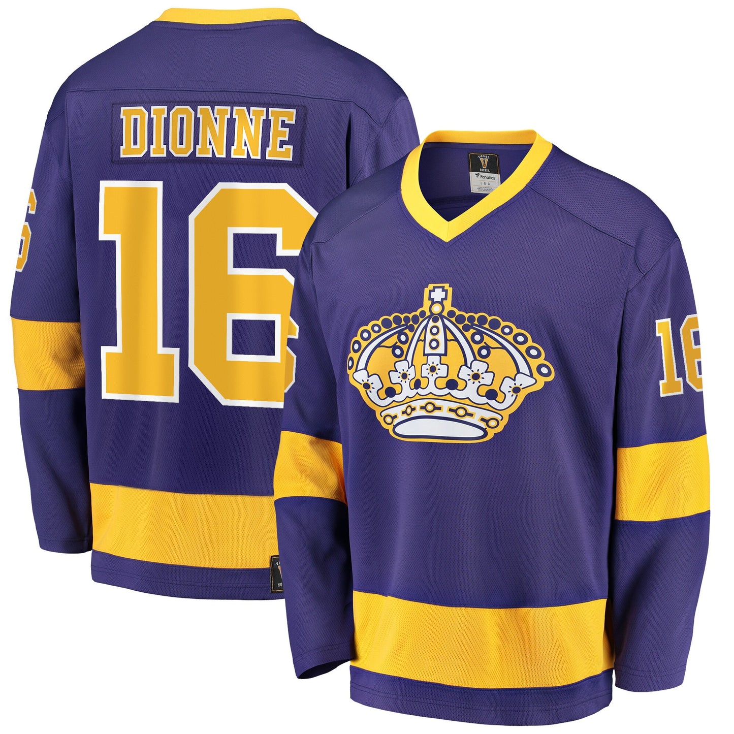 Marcel Dionne Los Angeles Kings Fanatics Branded Premier Breakaway Retired Player Jersey - Purple