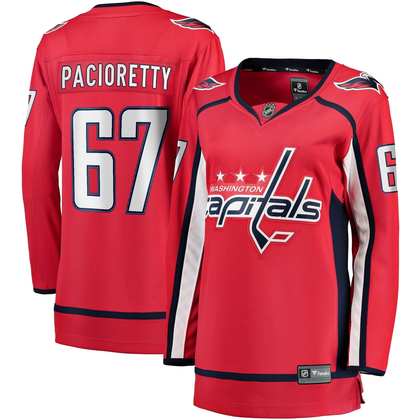 Women's Fanatics Branded Max Pacioretty Red Washington Capitals Home Breakaway Player Jersey
