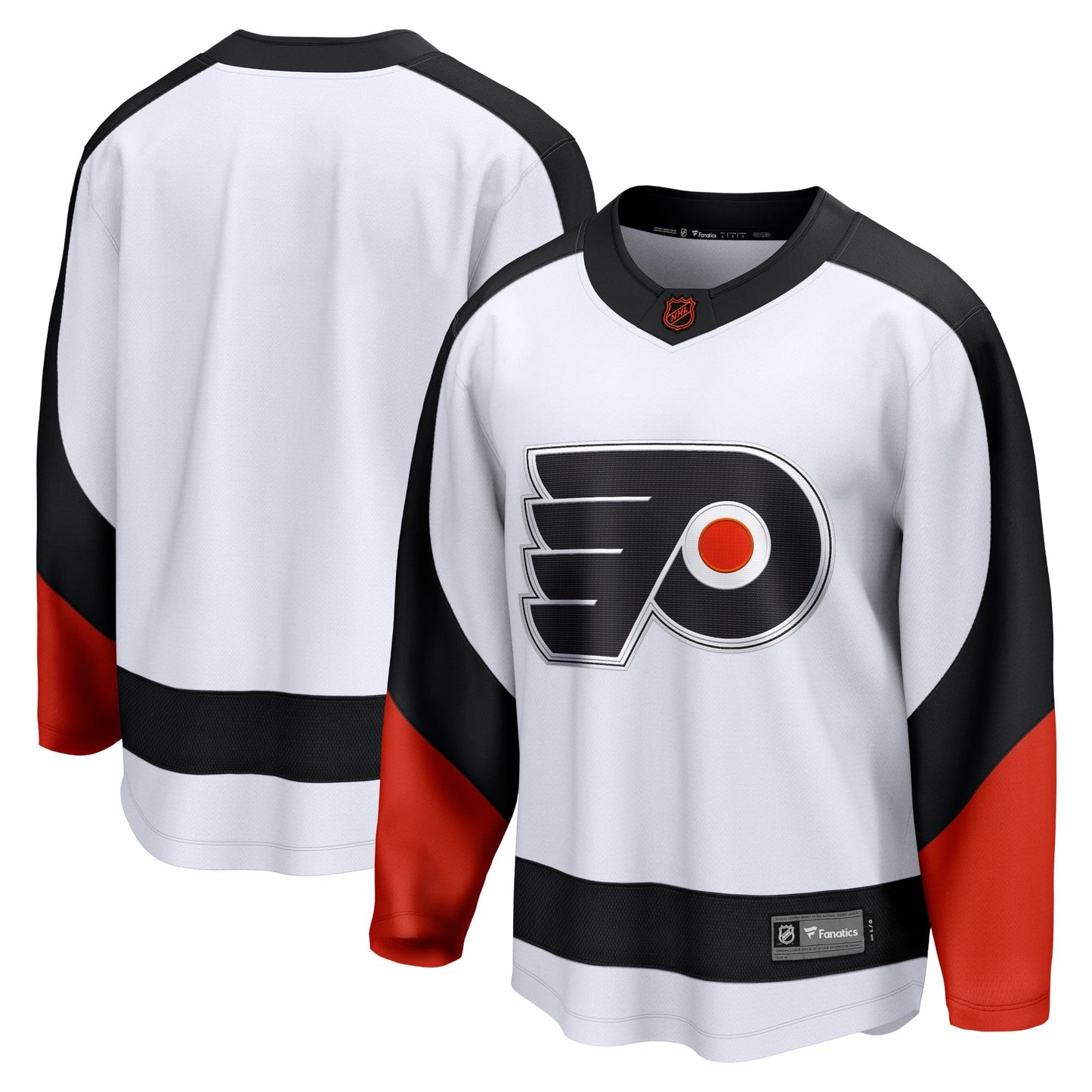 Men's Fanatics Branded White Philadelphia Flyers Special Edition 2.0 Breakaway Blank Jersey